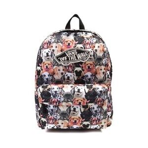 Vans Off the Wall Multicolor All-over Dog Print Backpack ASPCA